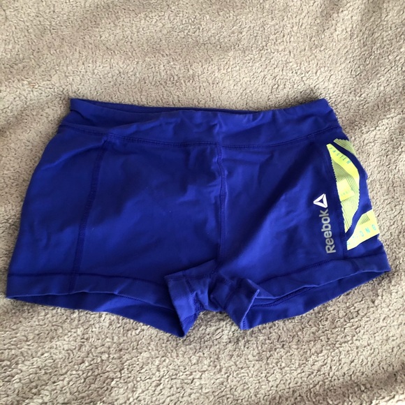 Reebok Pants - Royal Blue Reebok Spandex Shorts